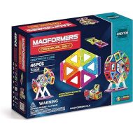 Magformers Creator Carnival Set (46-Pieces) Deluxe Magnetic Building Blocks, Educational Magnetic Tiles, Magnetic Building STEM Toy Set by Magformers