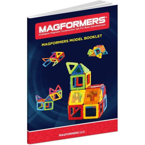  MAGFORMERS Window Plus 40 Pieces Rainbow Colors, Educational Magnetic Geometric Shapes Tiles Building STEM Toy Set Ages 3+