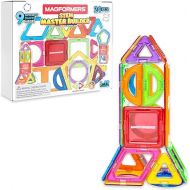 Magformers STEM Master Builder 24Pc Set | Magnetic Tiles for STEM Development and Critical Thinking | Magnetic Blocks and Building Tiles to Develop Problem-Solving Ability and Shape Recognition