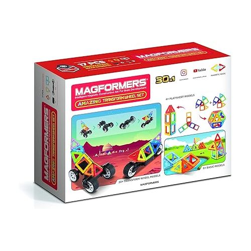  MAGFORMERS Amazing Tranform Wheel Set