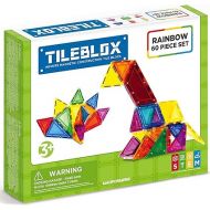 Magformers Tileblox 60 Piece Set Magnetic Building Blocks, Educational Magnetic Tiles Kit , Magnetic Construction STEM Toy Set