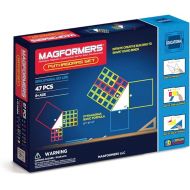 Magformers Pythagoras Set (47 Piece) Magnetic Building Blocks, Educational Magnetic Tiles Kit , Magnetic Construction STEM Set