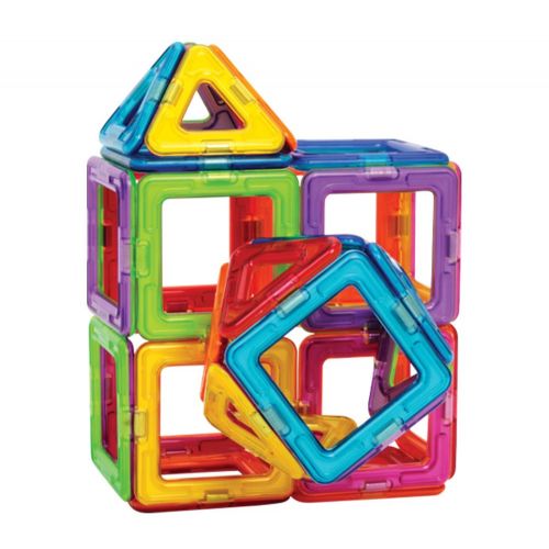  Magformers Basic Set (30 pieces) magnetic building blocks, educational magnetic tiles, magnetic building STEM toy - 63076