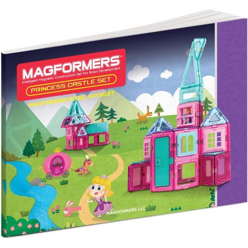  Magformers Princess Castle Set (78 Piece) Magnetic Building Blocks, Educational Magnetic Tiles Kit , Magnetic Construction STEM Set