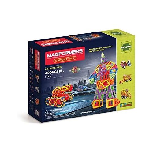  Magformers Deluxe Expert Set (400-pieces)