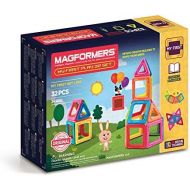 Magformers My First Play Set (32 Piece) Magnetic Building Blocks, Educational Magnetic Tiles Kit , Magnetic Construction STEM Set