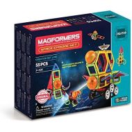 Magformers Space Episode Set (55 Piece) Magnetic Building Blocks, Educational Magnetic Tiles Kit , Magnetic Construction STEM Set