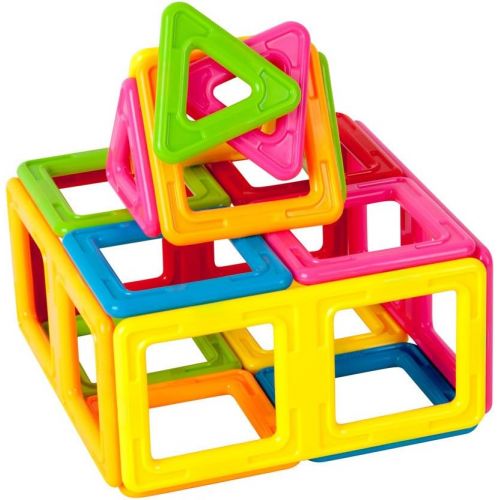  Magformers My First Set (54 Pieces) Magnetic Building Blocks, Educational Magnetic Tiles Kit , Magnetic Construction STEM Set