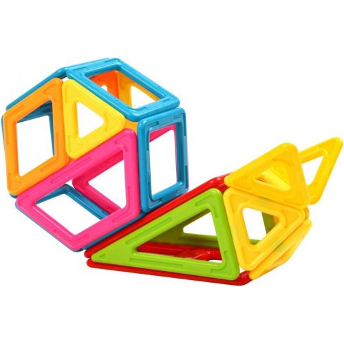  Magformers Creator Magic Pop Set (25-Pieces) Magnetic Building Blocks, Educational Magnetic Tiles Kit , Magnetic Construction STEM Set Includes Wheels