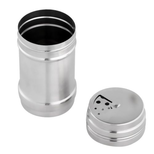  MagiDeal Magideal Stainless Steel Spice Jars Spice Jars Camping Picnic Pepper Shaker Salt Shaker Size Auswaehl Bar, Small