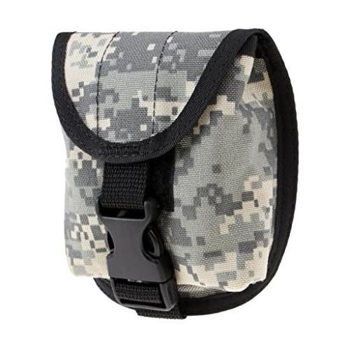  Unbekannt MagiDeal Nylon Weight Pocket Bleitaschen Camouflage mit Klickverschluss fuer Camping Trekking Tauchen Outdoor-Aktivitaeten