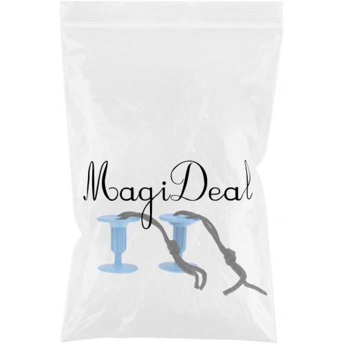  MagiDeal Bodyboard Leash Plugs, 2 Stueck Set