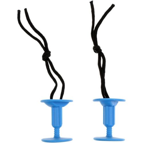  MagiDeal Bodyboard Leash Plugs, 2 Stueck Set