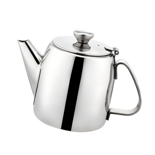  MagiDeal Kaffeekanne Teekanne - Edelstahl Teekanne Wasserkocher, Topf mit Deckel, Teekessel fuer Kaltes Wasser - Silber, 850ml