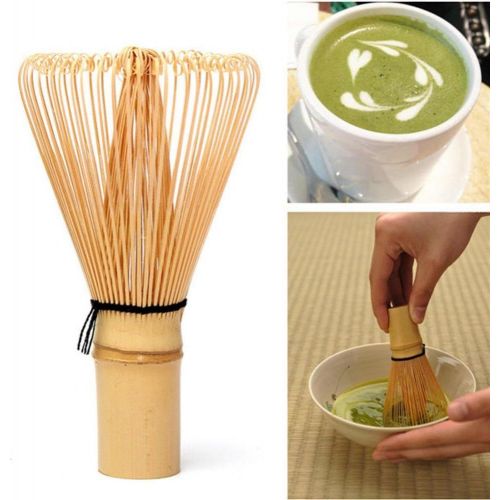  MagiDeal Bambus Chasen Matcha Pulver Quirl Werkzeug Japanische Teezeremonie Zubehoer 75-80 Borsten