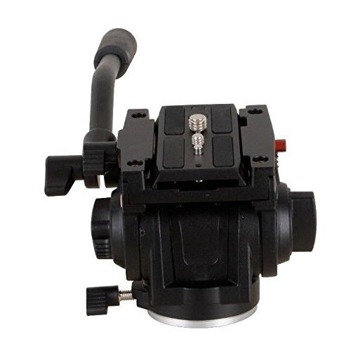  MagiDeal Pro Fluid Video Mini Head for Manfrotto Tripod 701HDV 501PL Quick Release Plate Pack of 1