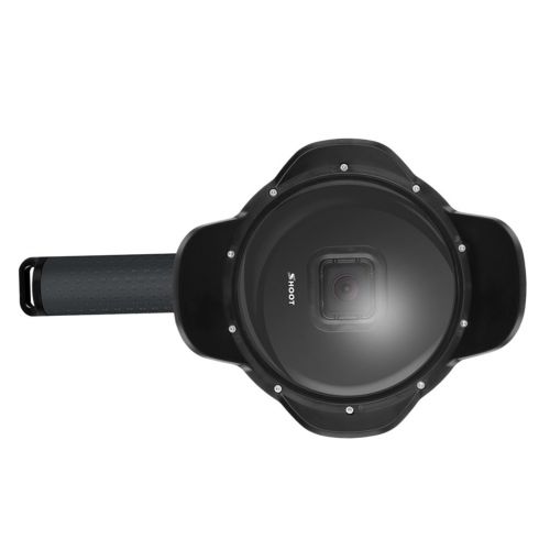  MagiDeal Shoot Port lotus Shape Dome Port Underwater Camera Cover Lens Shell Case for Gopro Hero 5 Camera