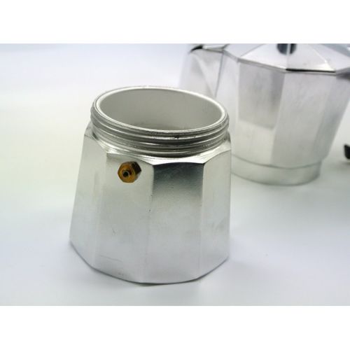  MagiDeal 4 Pieces Aluminum Coffee Moka Maker Pot Expresso Latte Stove Percolator 3/6/9/12 Cups