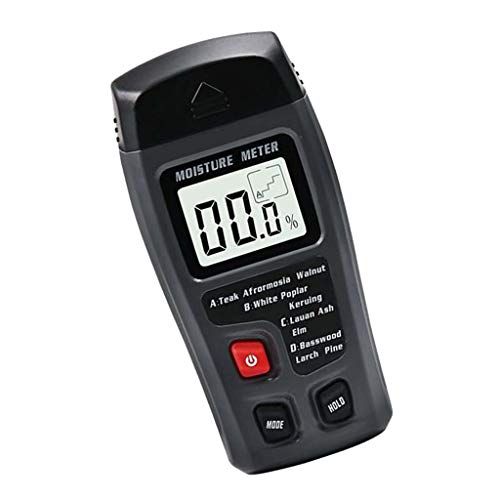  MagiDeal Digital Wood Moisture Meter, LCD Digital Wood Humidity Meter, Range 0% 99%