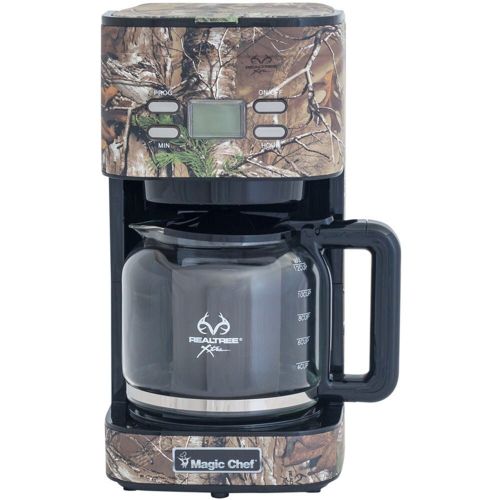  Magic Chef 12-Cup Drip Coffee Maker with Authentic Realtree Xtra Camouflage Pattern by Magic Chef