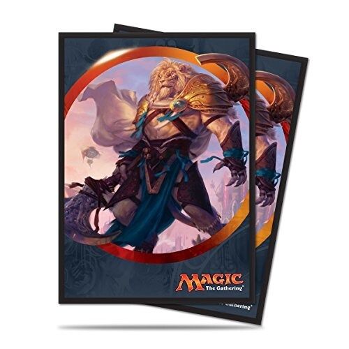  Magic the Gathering: Aether Revolt Standard Deck Protectors - Ajani Unyielding (80) by Ultra PRO