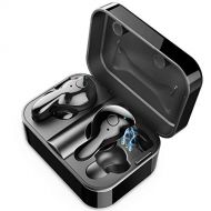 Wireless Earbuds, Magic Buds True Wireless Bluetooth Headphones/Headset 5.0 Mini in Ear Sport Earphones with Automatic Connected IPX6 Waterproof 3D Stereo Sound HD Microphone for i
