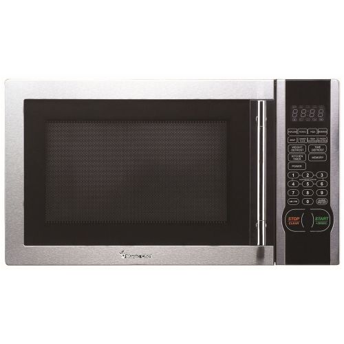  Magic Chef 1.1 Cubic-Ft, 1,000-Watt Stainless Microwave With Digital Touch (MCM1110ST )1.1 cf Microwave Stainless