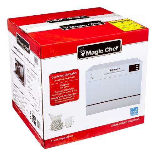  Magic Chef Energy Star 6-Place Setting Countertop Dishwasher