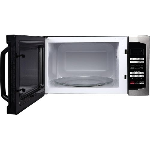  [아마존베스트]Magic Chef MCM1611ST 1100W Oven, 1.6 cu.ft, Stainless Steel Microwave