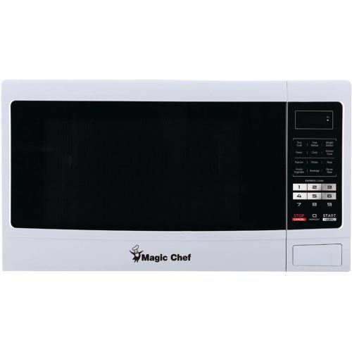  Magic Chef MCM1611W 1100W Oven, 1.6 cu. ft, White Microwave