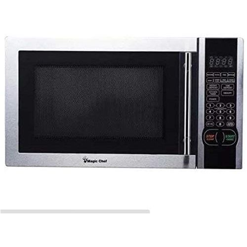  Magic Chef 1.1 Cu. Ft. Digital Microwave, Stainless Steel, Mcm1110st