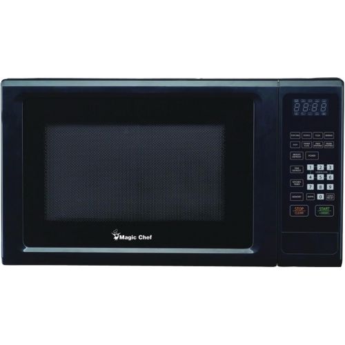  Magic Chef MCM1110B Black Countertop Microwave 1.1 Cu ft 1000W WDigital Touch Home & Garden