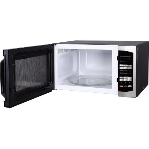  Magic Chef MCM1611ST 1100W Microwave Oven, 1.6 cu.ft, Stainless Steel