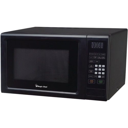  Magic Chef MAGIC CHEF MCM1110B 1.1 Cubic-ft, 1,000-Watt Microwave with Digital Touch (Black)