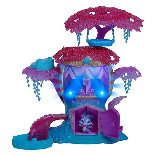  Magic Mixies Mixlings Magic Light-Up Treehouse with Magic Room Reveal and Exclusive Glow Magic Mixling and Wand | Amazon Exclusive