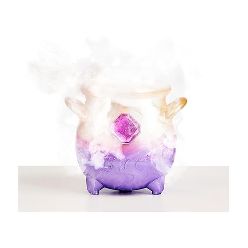  Magic Mixies Magical Misting Cauldron with Interactive 8 inch Pink Plush Toy and 50+ Sounds and Reactions