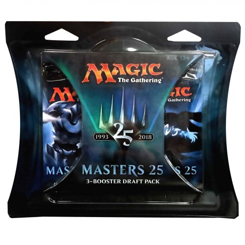  2018 Magic The Gathering Masters 25 3-Booster Draft Pick Trading Cards