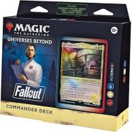 Magic: The Gathering Fallout Commander Deck - Science! (100-Card Deck, 2-Card Collector Booster Sample Pack + Accessories)