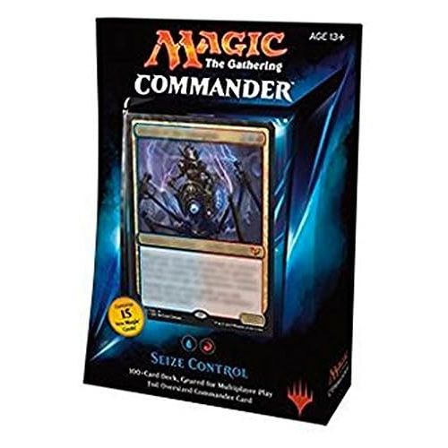  Magic: the Gathering MTG Commander 2015 Edition Magic the Gathering - Seize Control Blue Red Deck New Sealed