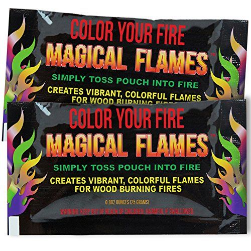  [무료배송] 갬성캠핑 박나래 매직 파이어 오로라 불꽃 Magical Flames Campfire (50-Pack)