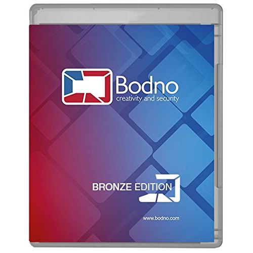  Bodno Magicard Pronto ID Card Printer and XL Supplies Package (1 - MA300ymcko  300 - CR80 30ML White PVC Cards  1 Photo ID Camera) with Badge Designer ID Software (Bronze Edition)