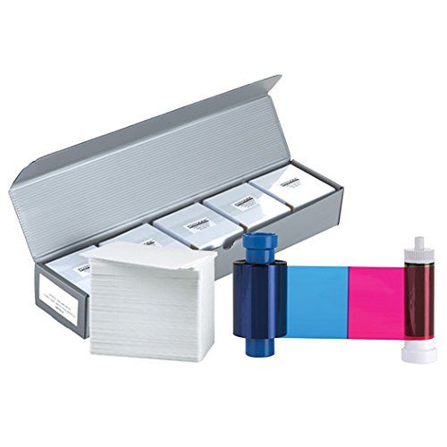  Magicard MA300YMCKO Color Ribbon + 500 PVC Cards