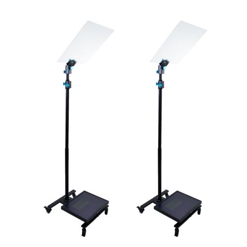  Magicue MAQ-PRES-PM Stage Master Presidential Prompter Package, Pair Mobile (Black)