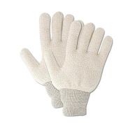 MAGID TerryMaster PT944R Cotton/Polyester Glove, Knit Wrist Cuff, 10