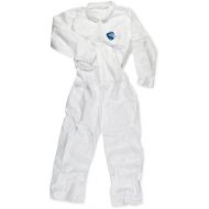 Magid Glove & Safety Magid EconoWear DuPont Tyvek Coverall, Disposable, Open Cuff, White, 4X-Large (Case of 25)