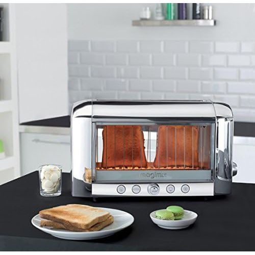  Magimix 11534 Vision Toaster, Aluminium, Glas, Edelstahl, Ja