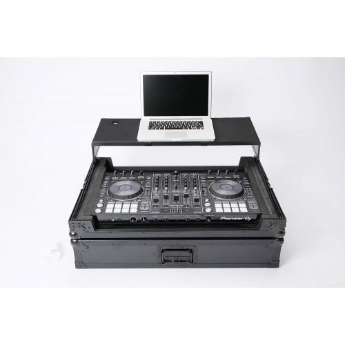  Magma MAGMA 40981 Multi-Format Workstation XL Plus DJ Road Case for Pioneer, Numark, NI, Reloop, Denon, Akai, Gemini, Stanton