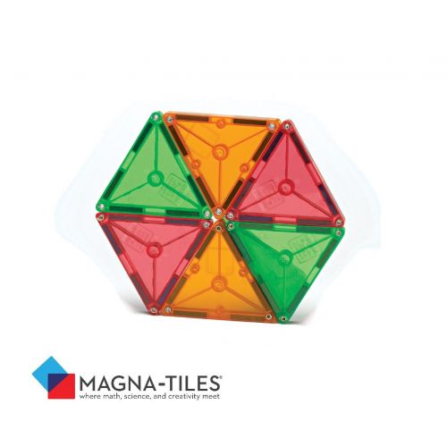  Magna Tiles Magna-Tiles Clear Colors 100 Piece Set