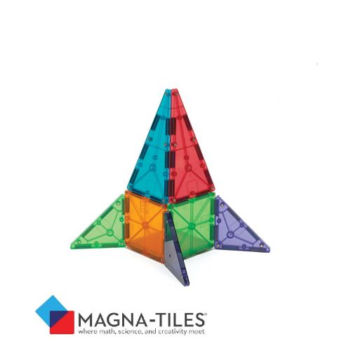  Magna Tiles Magna-Tiles Clear Colors 100 Piece Set