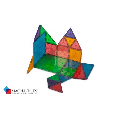  Magna Tiles Magna-Tiles Clear Colors 100 Piece Set